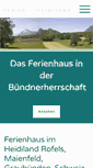 Mobile Screenshot of ferien-heidiland.ch