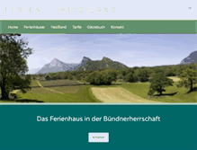 Tablet Screenshot of ferien-heidiland.ch